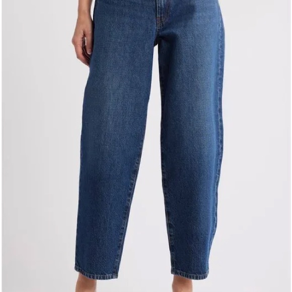 Frame Denim Women's Cropped Blue Jeans